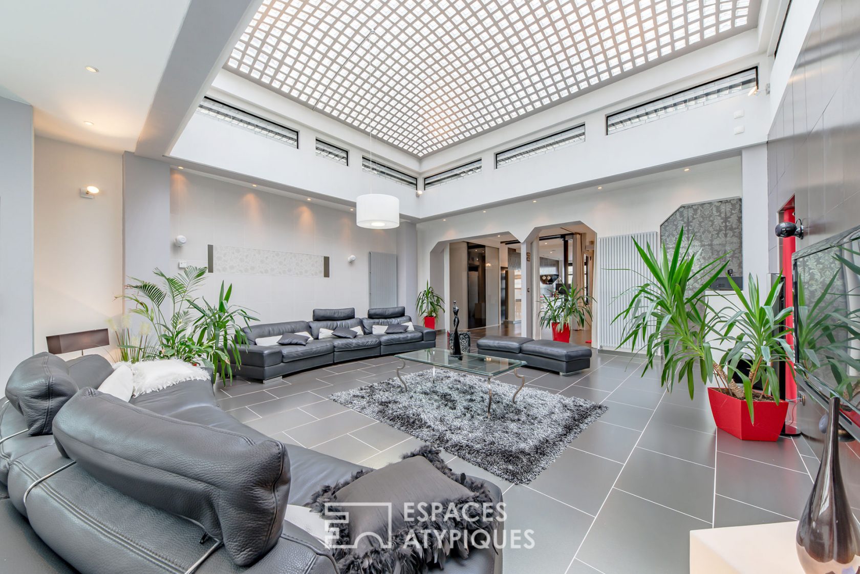 Loft avec skydome en centre ville