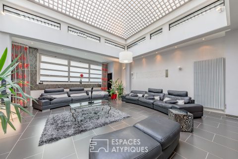 Loft avec skydome en centre ville