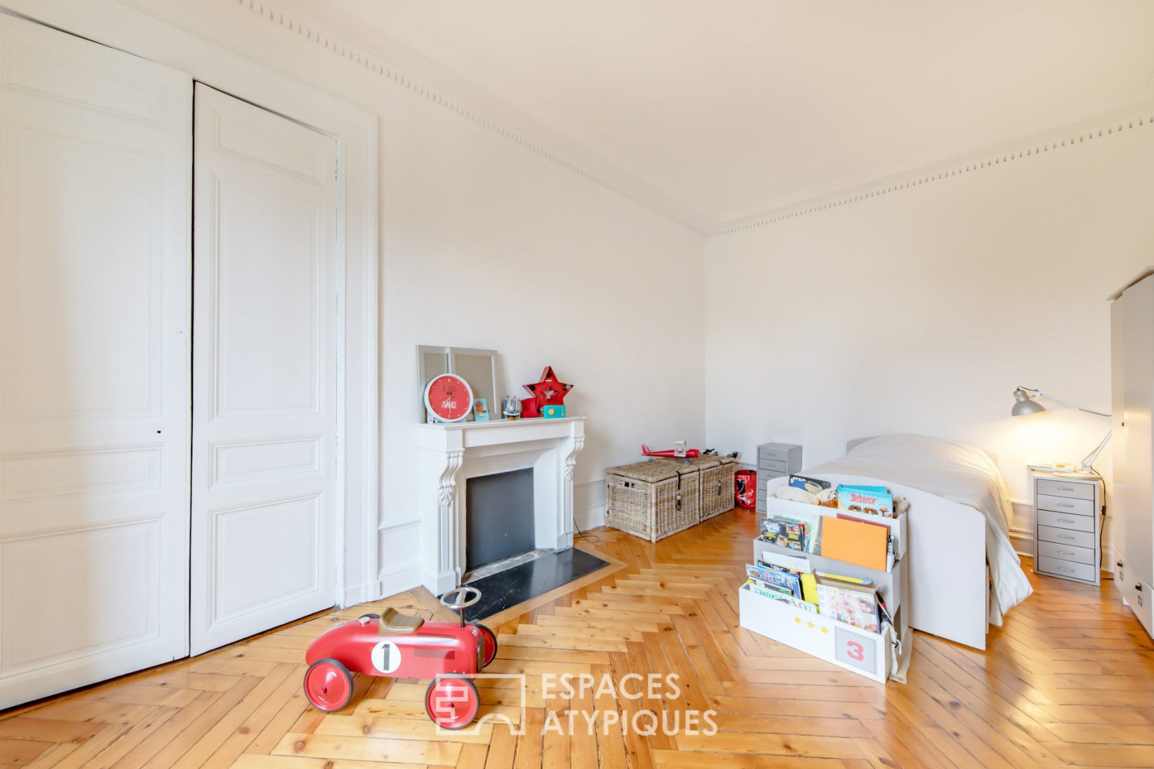 Haussmannian apartment with a view