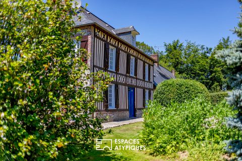 Traditional property renovated near the Normandy coast