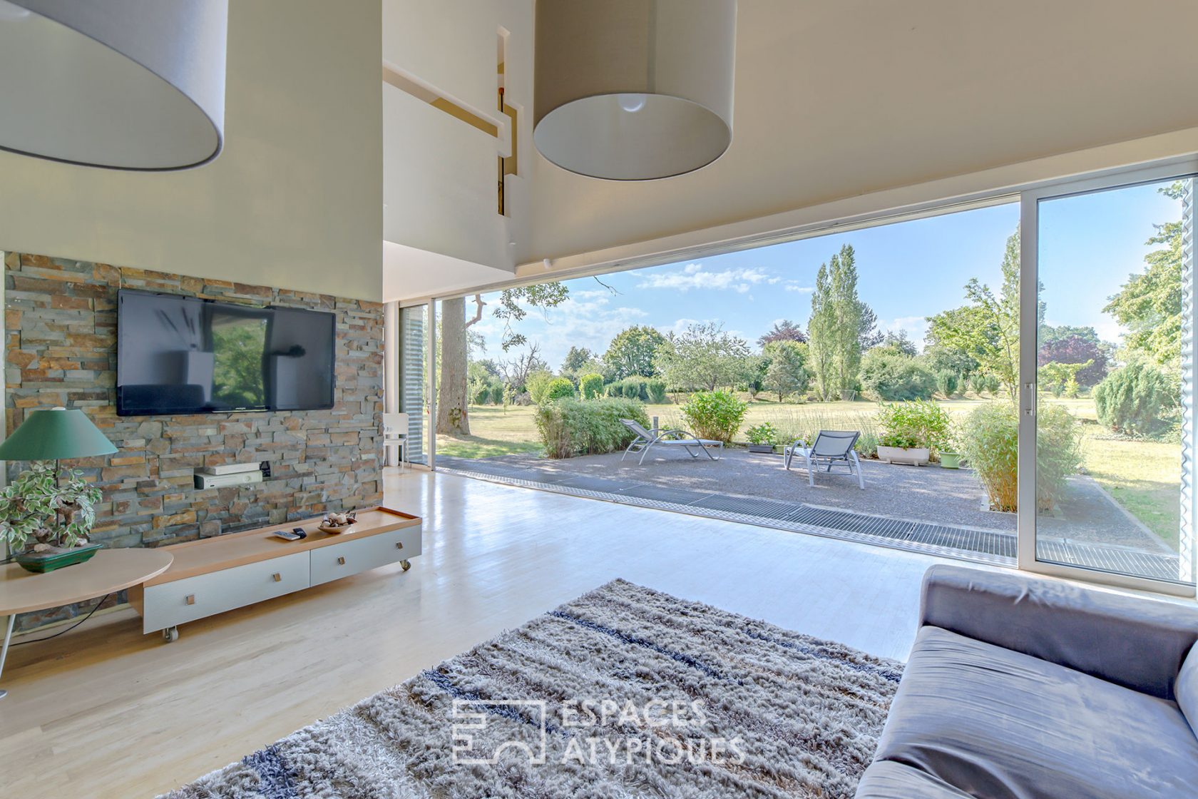 Maison d’architecte de renom d’inspiration moderniste