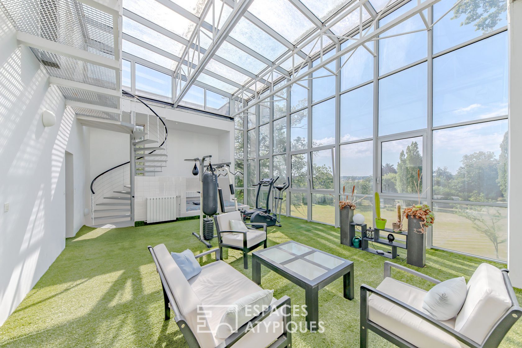 Maison d’architecte de renom d’inspiration moderniste