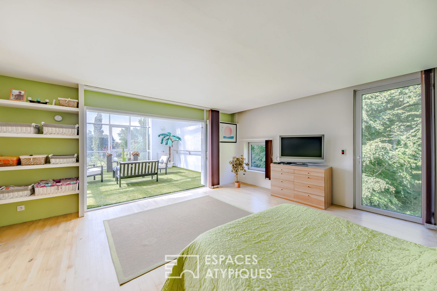 Maison d’architecte de renom d’inspiration moderniste