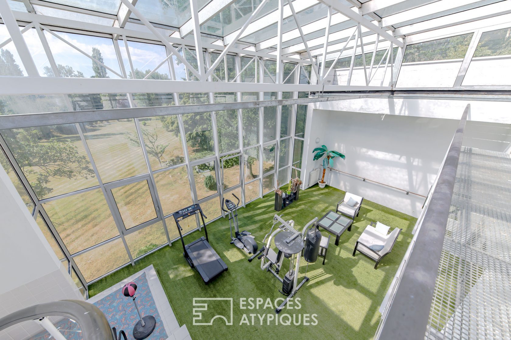Maison d’architecte de renom d’inspiration moderniste