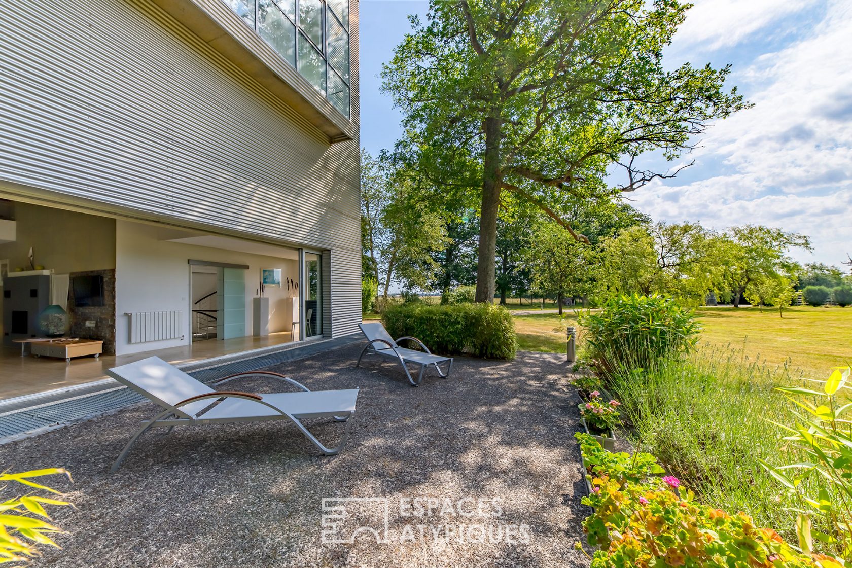 Maison d’architecte de renom d’inspiration moderniste