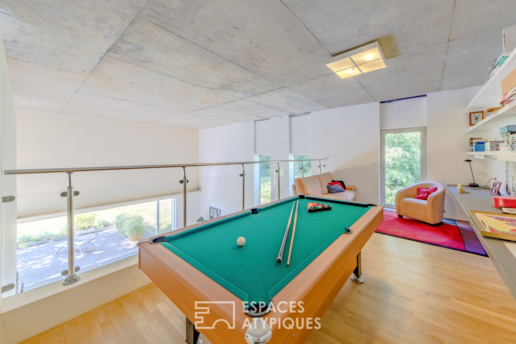 Maison d’architecte de renom d’inspiration moderniste
