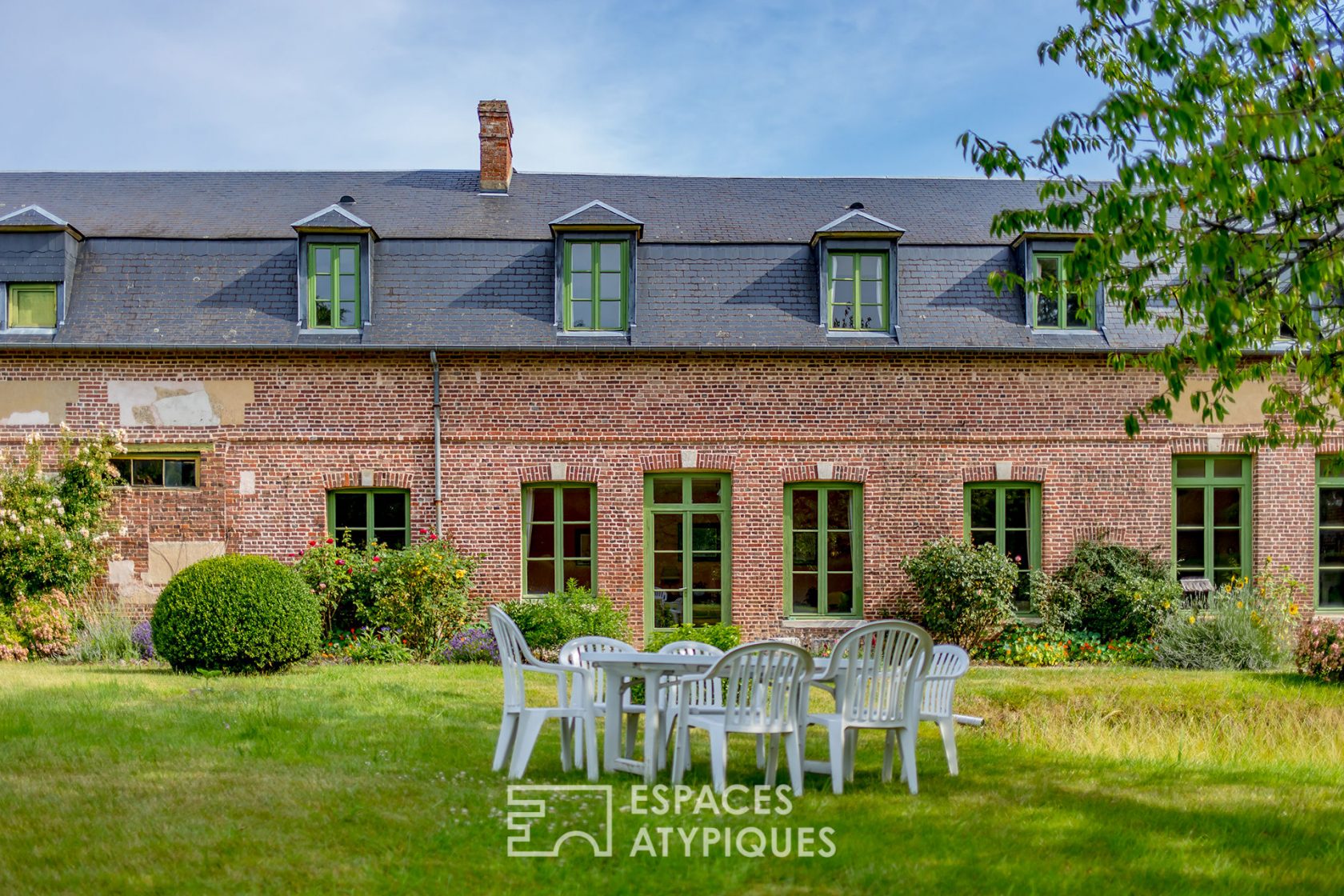 Old chateau orangery with old world charm