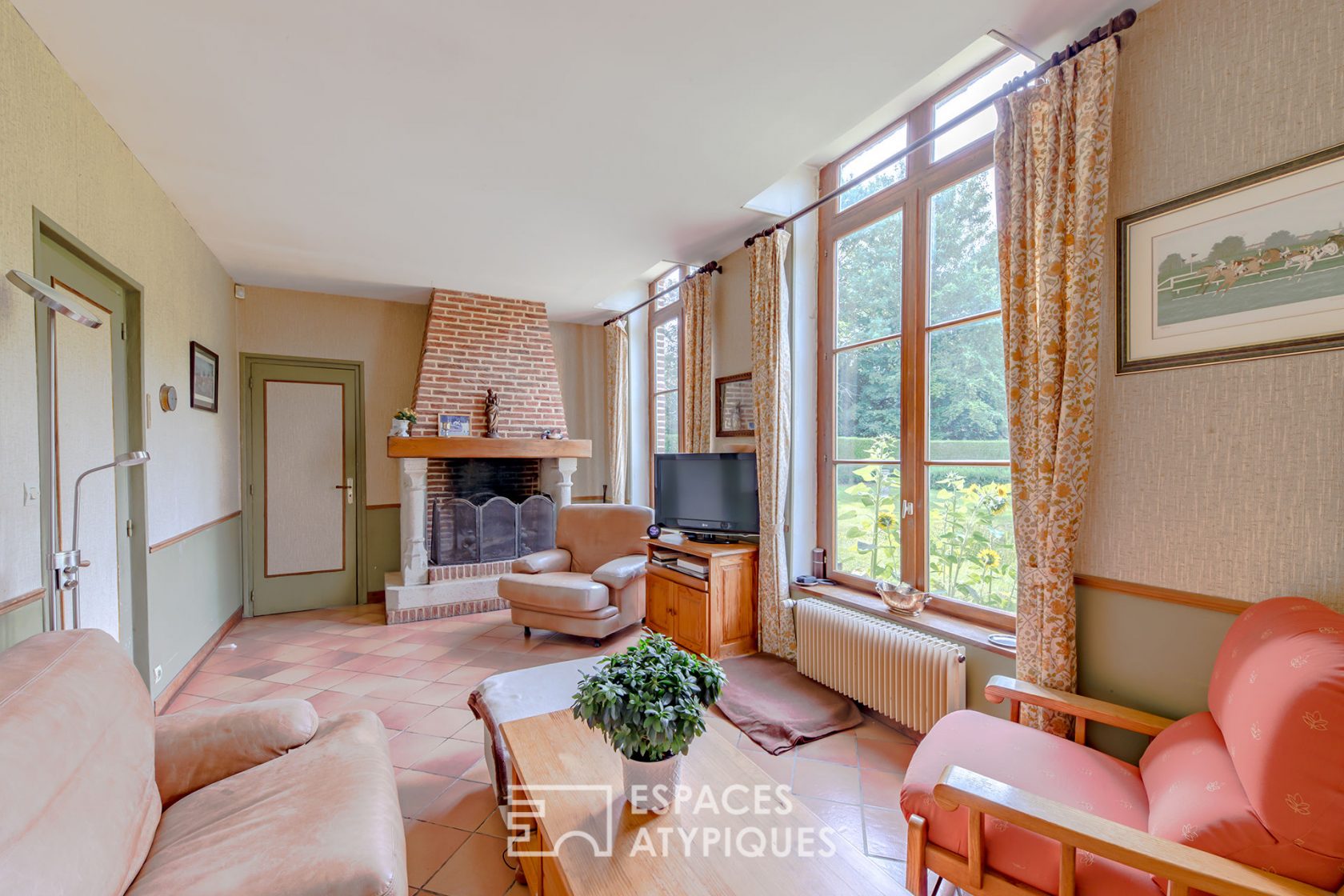 Old chateau orangery with old world charm