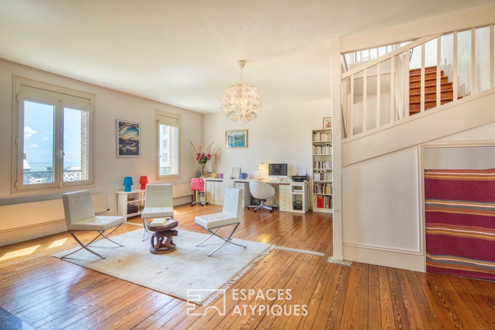 Duplex vue mer dans une ancienne maison de maître