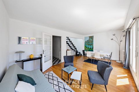 Duplex in the city center _ character and modernity