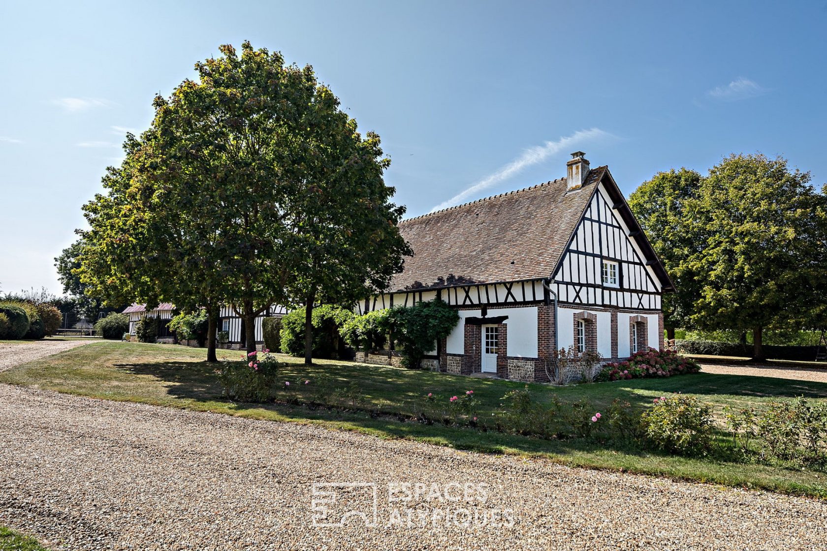 Charming Norman property and its authentic press