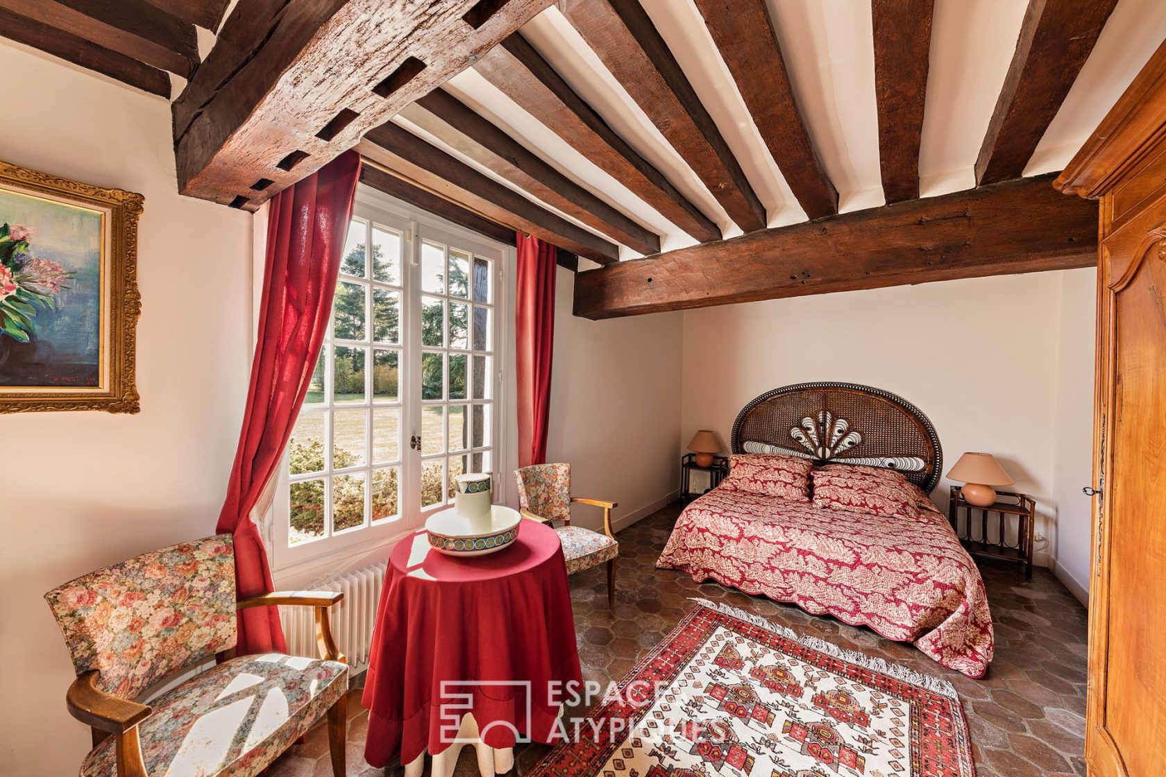 Charming Norman property and its authentic press