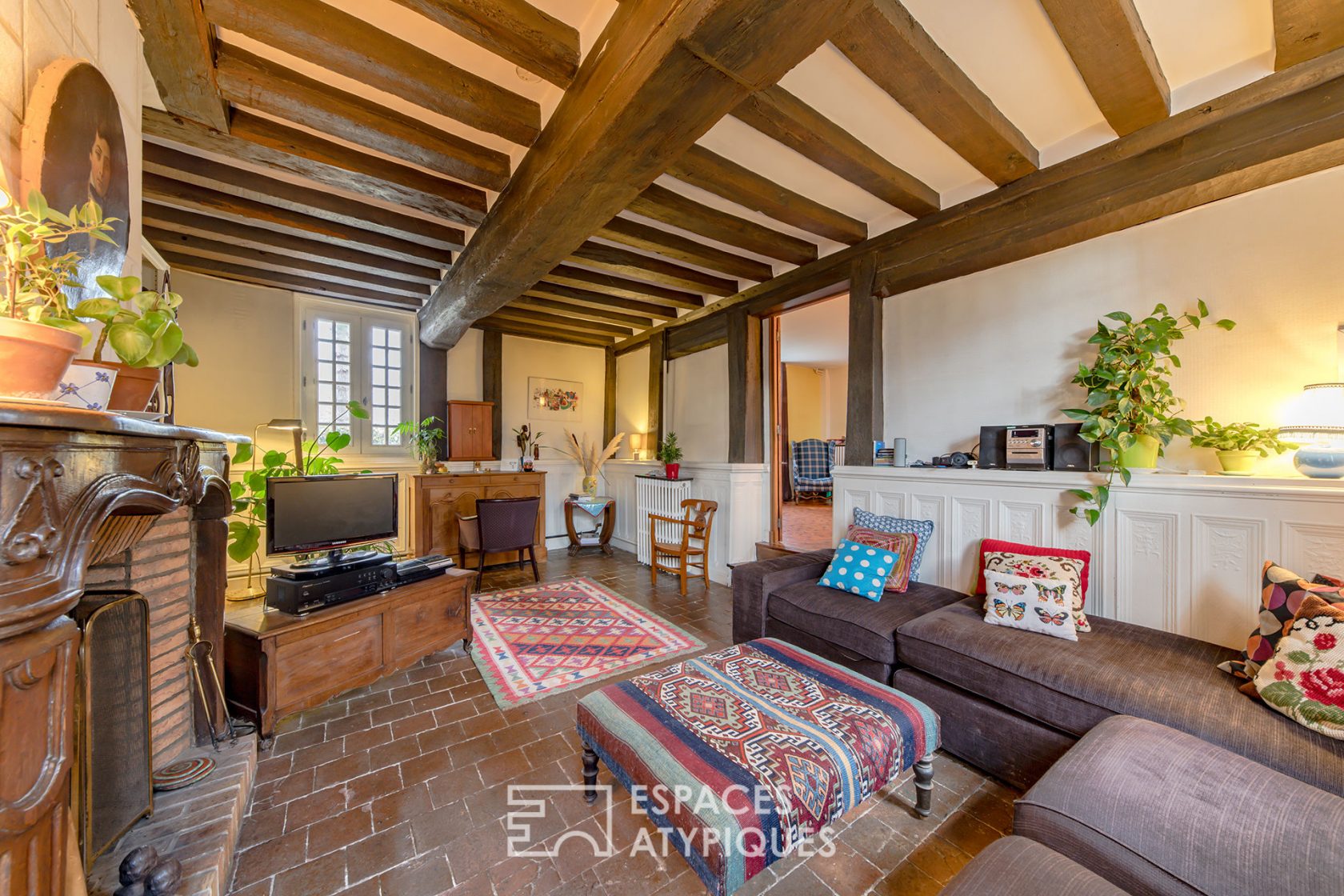 Charming 17th century rectory and its parish garden