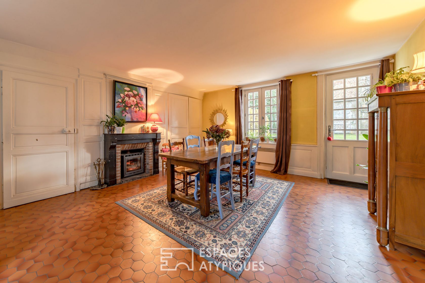 Charming 17th century rectory and its parish garden