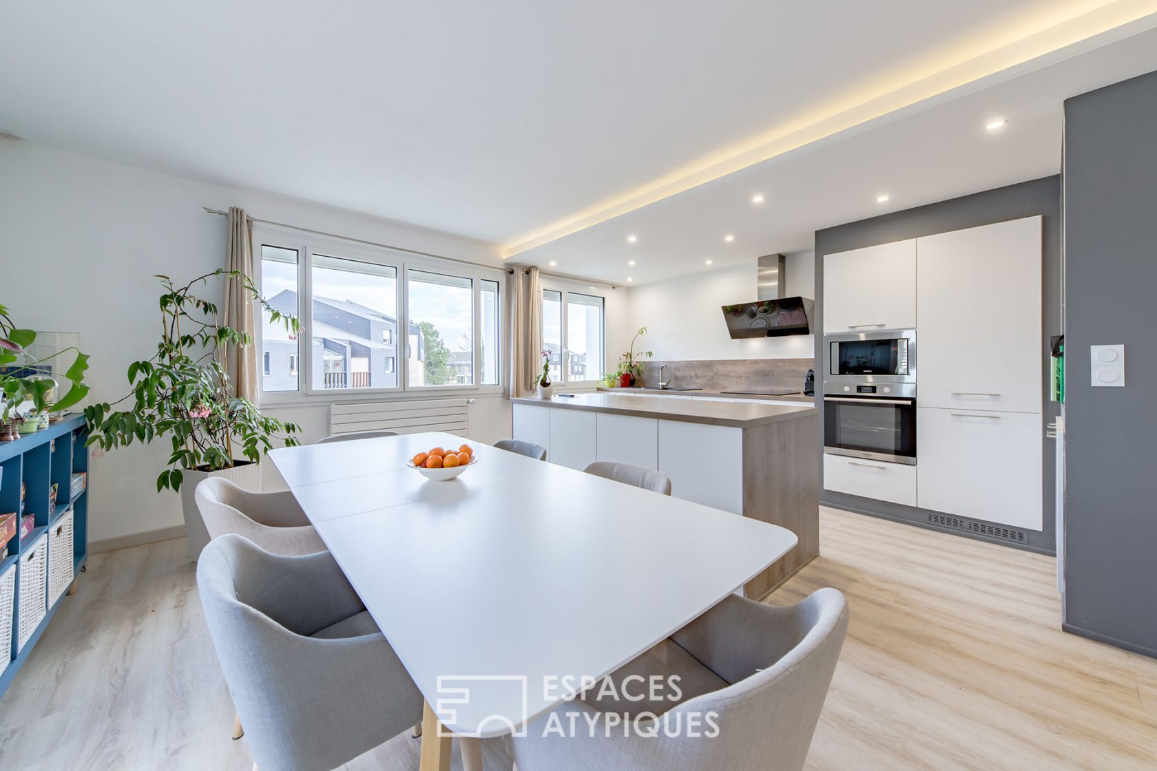 Apartment with terrace revisited by an architect
