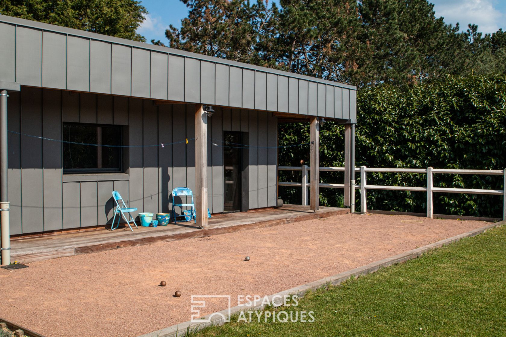 Maison contemporaine d’architecte avec sauna