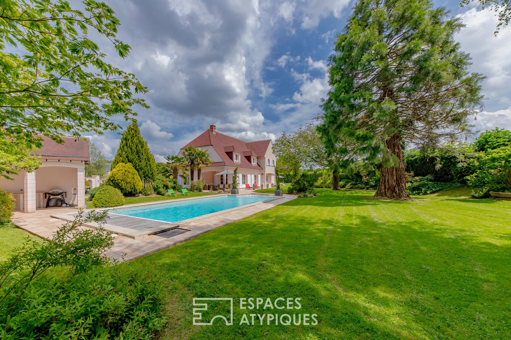 Norman property out of sight with swimming pool