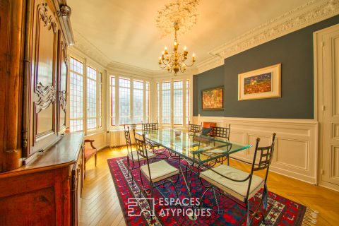 Haussmannian apartment in an exceptional building in the city center