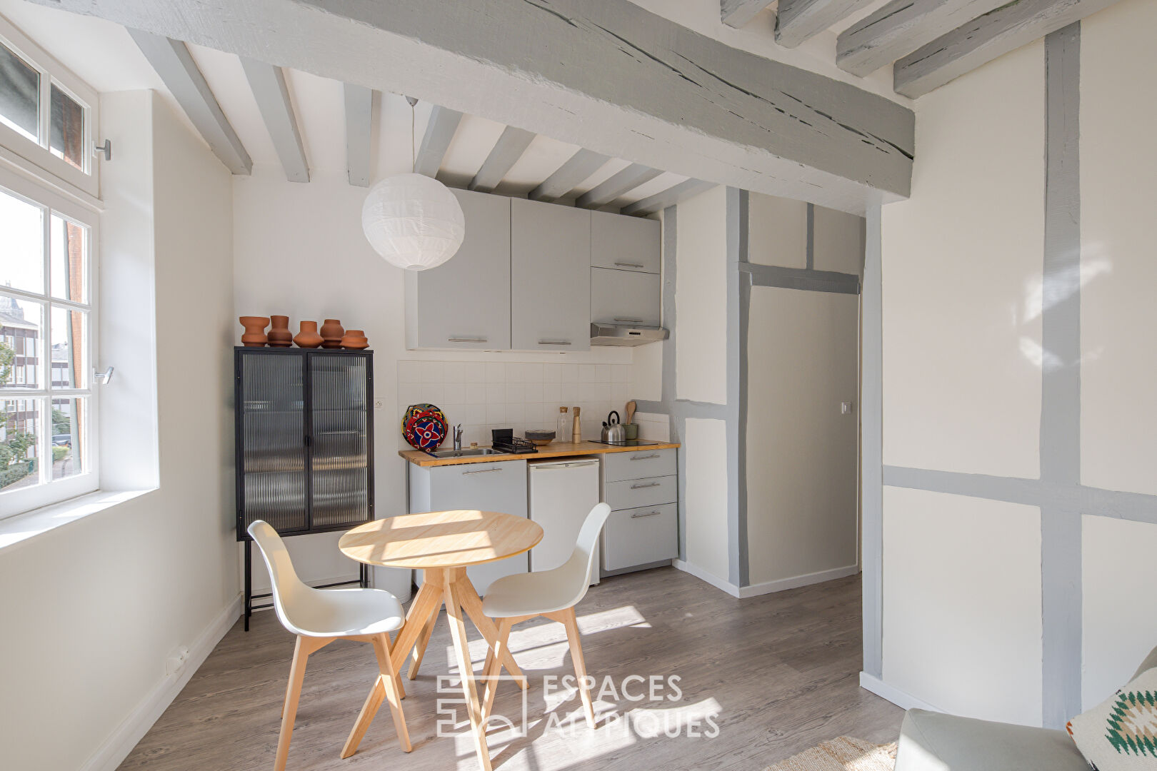 Charming renovated furnished apartment in the Antiques district