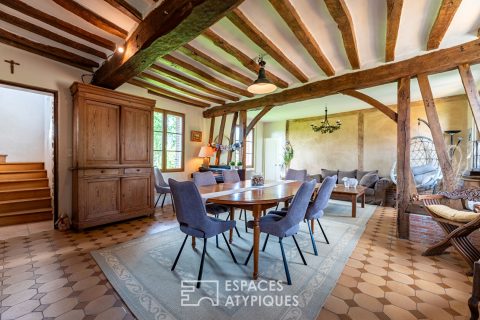 Renovated farmhouse with gîtes, living and business in the heart of the Pays de Bray