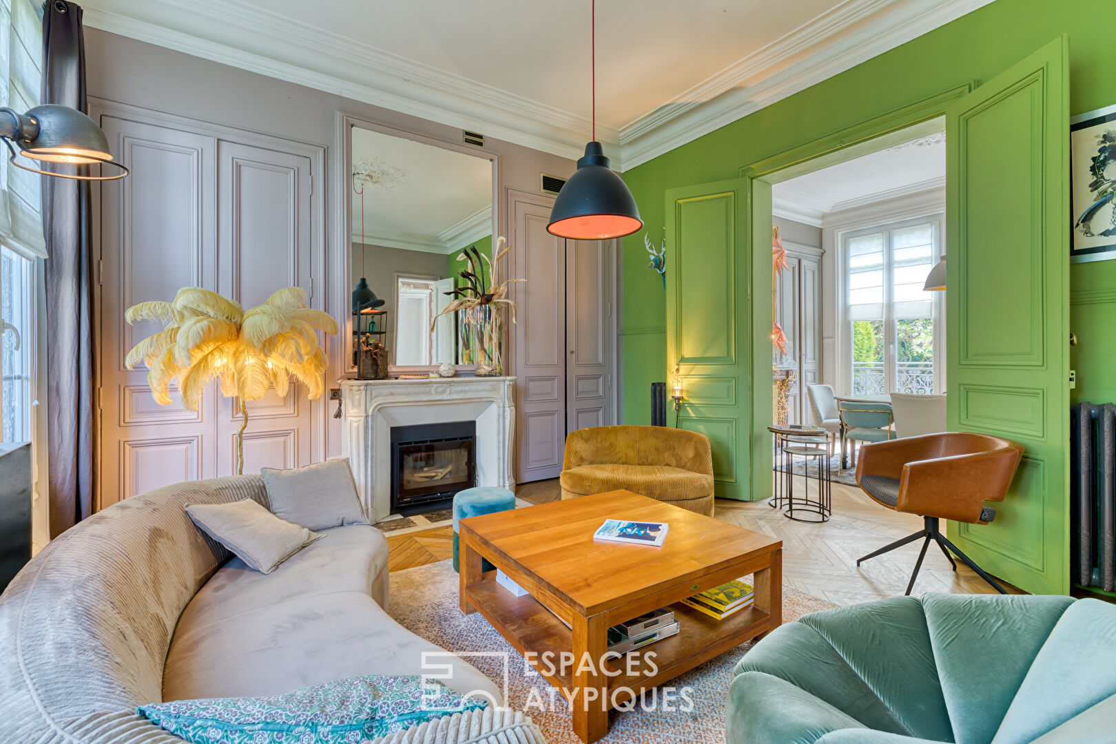 Maison bourgeoise proche de la Seine avec annexe