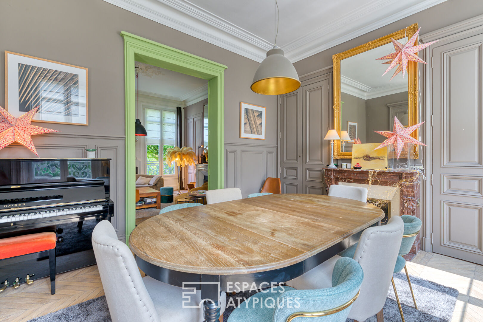 Maison bourgeoise proche de la Seine avec annexe