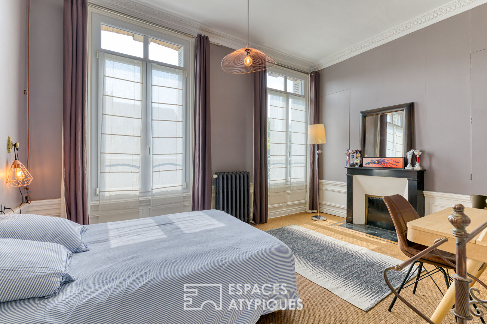 Maison bourgeoise proche de la Seine avec annexe