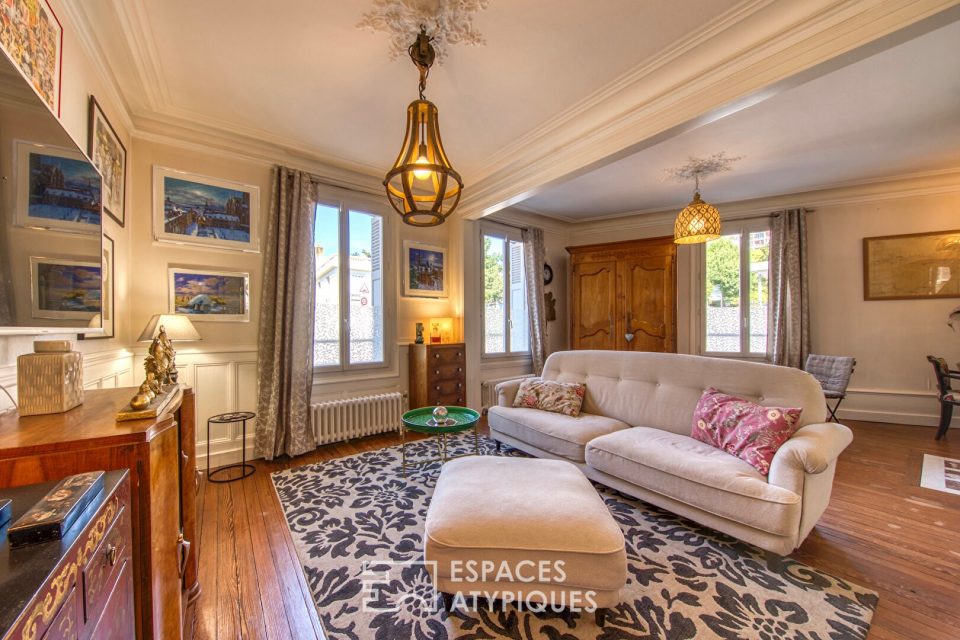 Maison bourgeoise de centre-ville avec jardin à l'ambiance cosy