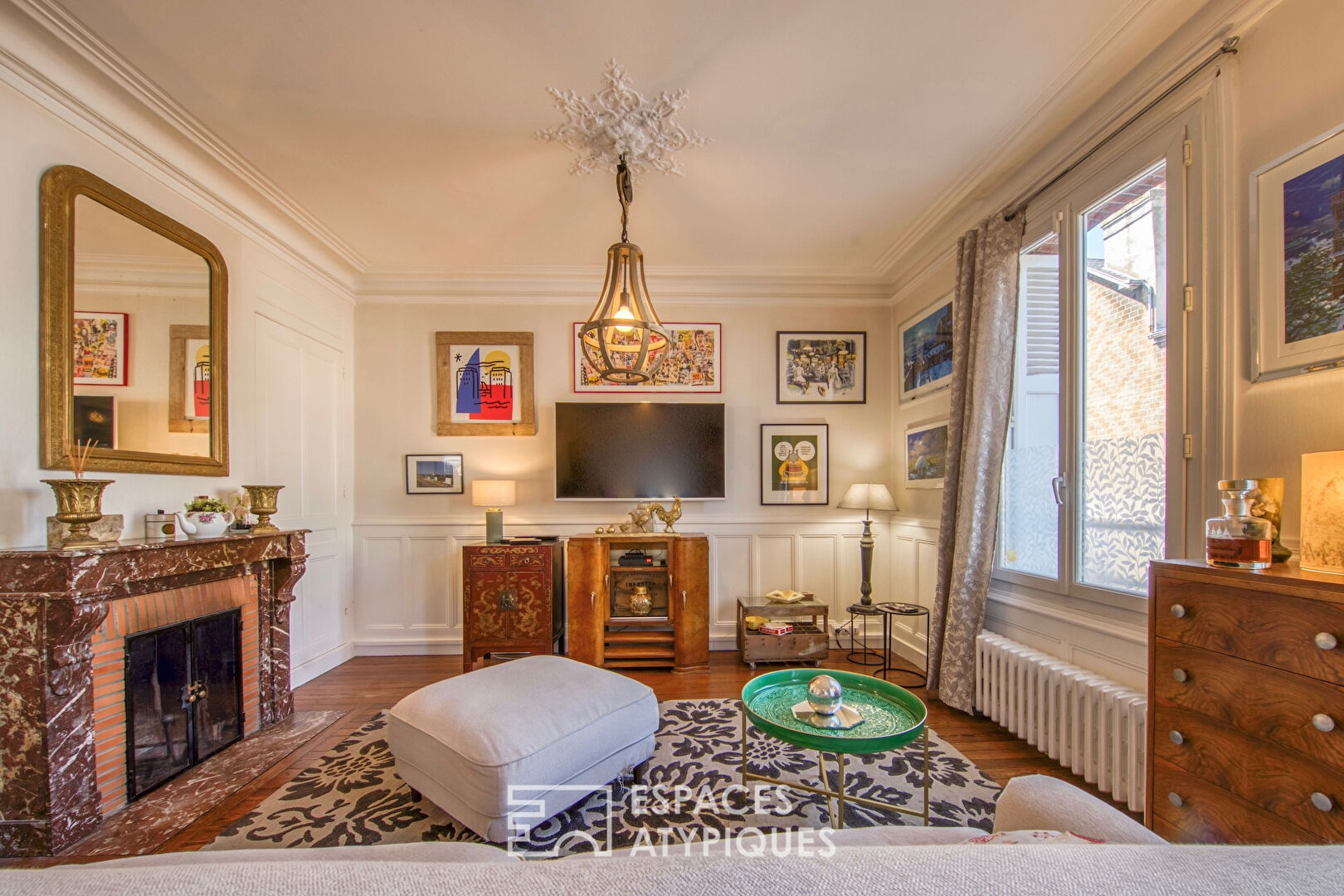 Maison bourgeoise de centre-ville avec jardin à l’ambiance cosy