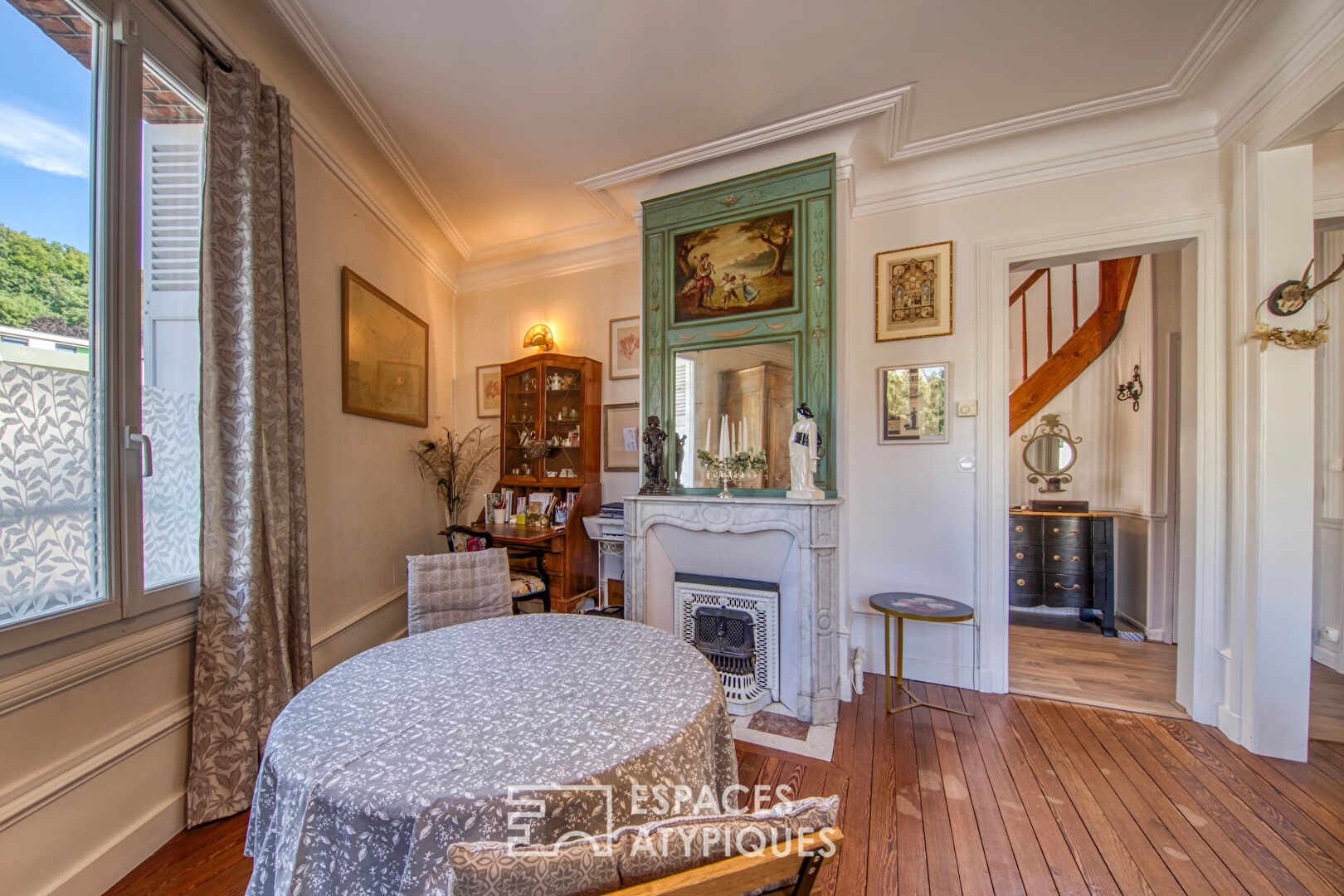 Maison bourgeoise de centre-ville avec jardin à l’ambiance cosy