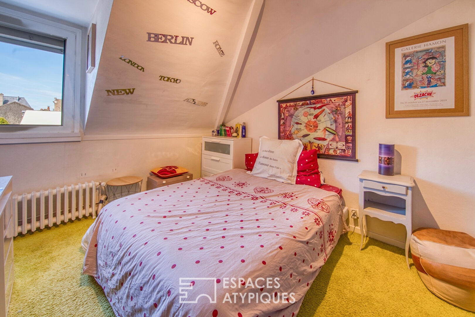 Maison bourgeoise de centre-ville avec jardin à l’ambiance cosy