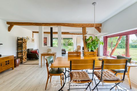 Charmant cottage rénové dans un cadre de verdure