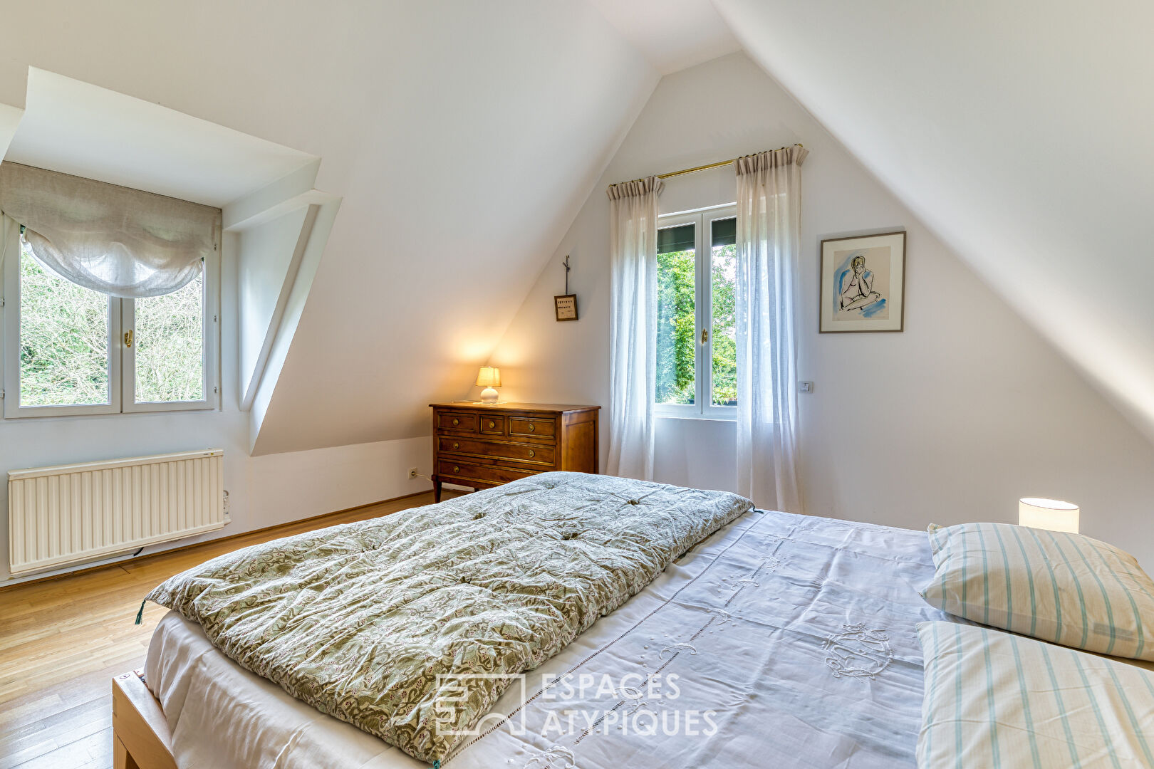 Charmant cottage rénové dans un cadre de verdure