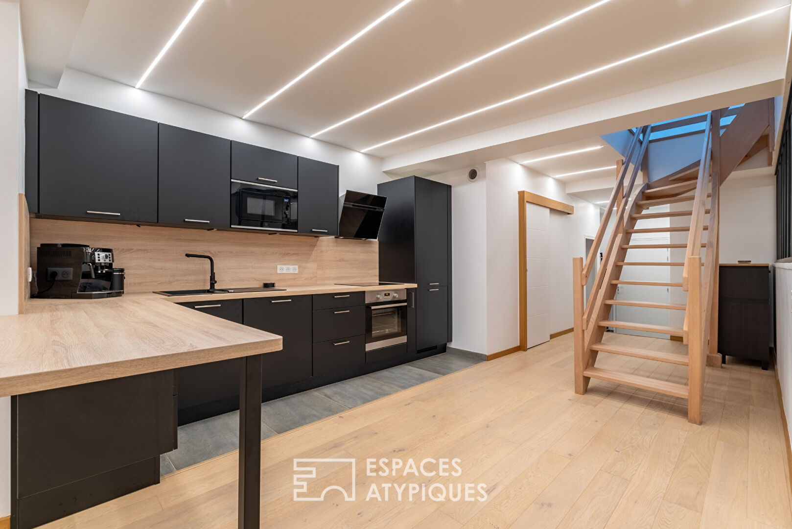 New loft-style apartment in downtown Le Havre