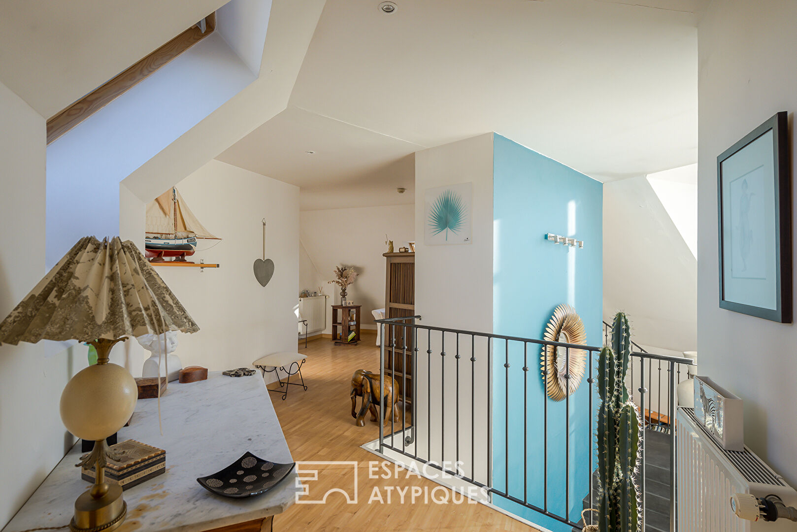 Architect house in the charming setting