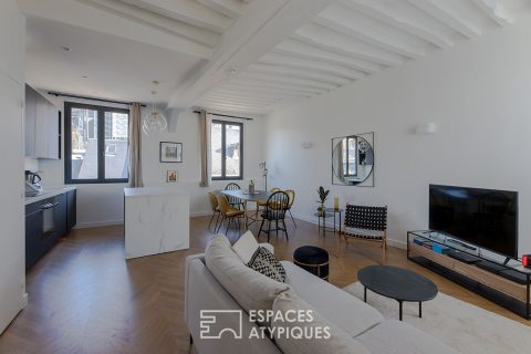 Furnished and renovated duplex in the heart of a historic district