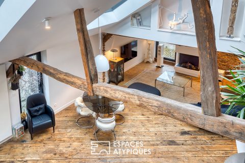 Exceptional duplex in the heart of the city