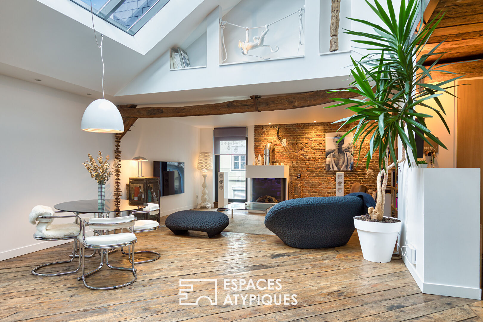 Exceptional duplex in the heart of the city