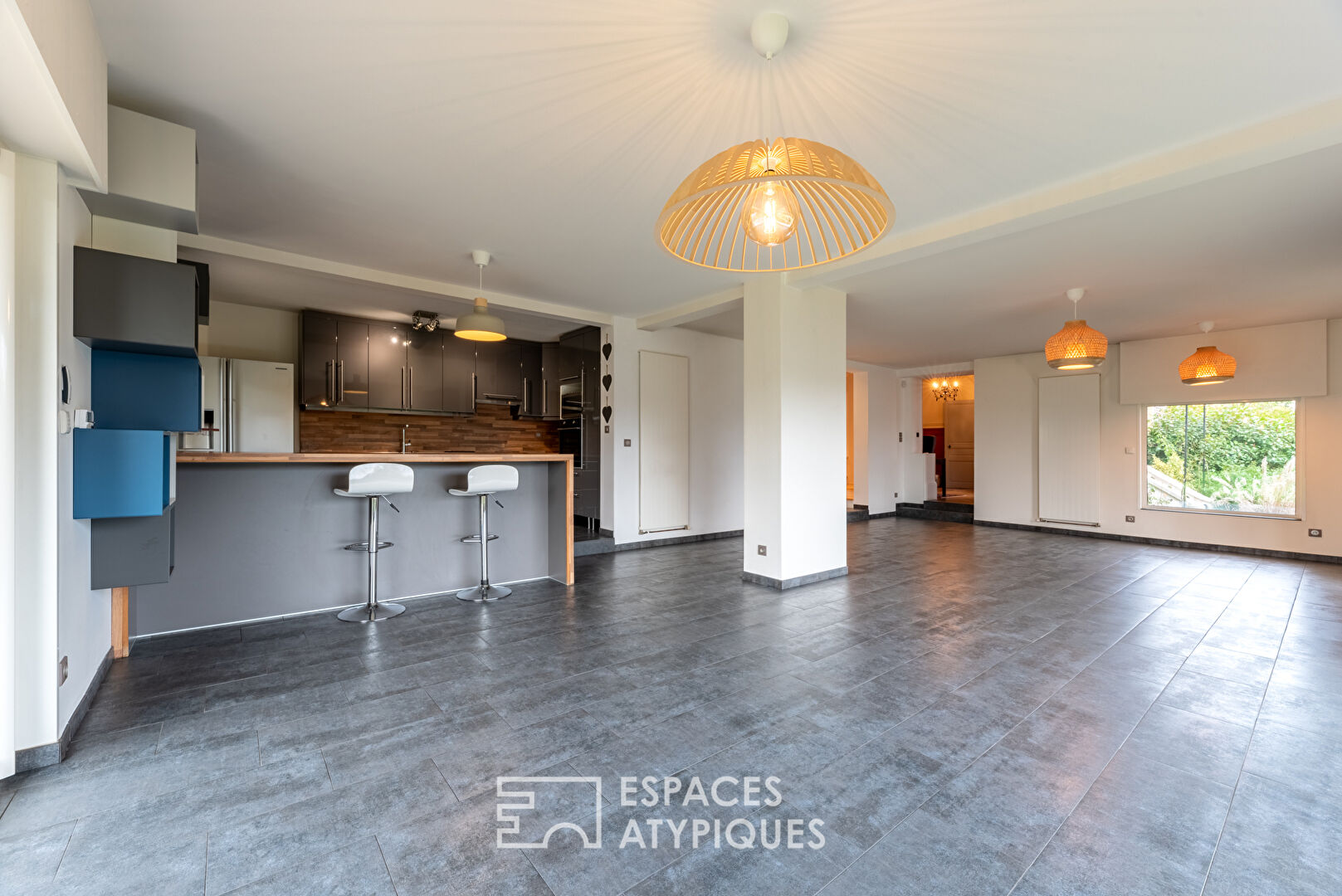 Bourgeois house with contemporary extension