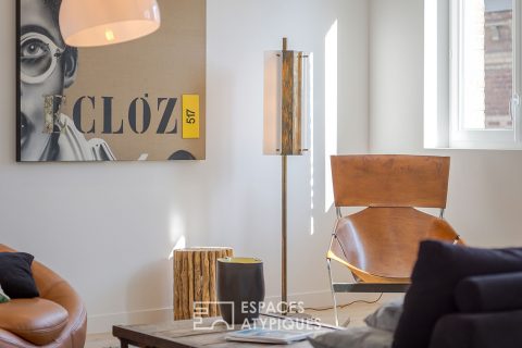 Apartment in a former school in the Jouvenet district