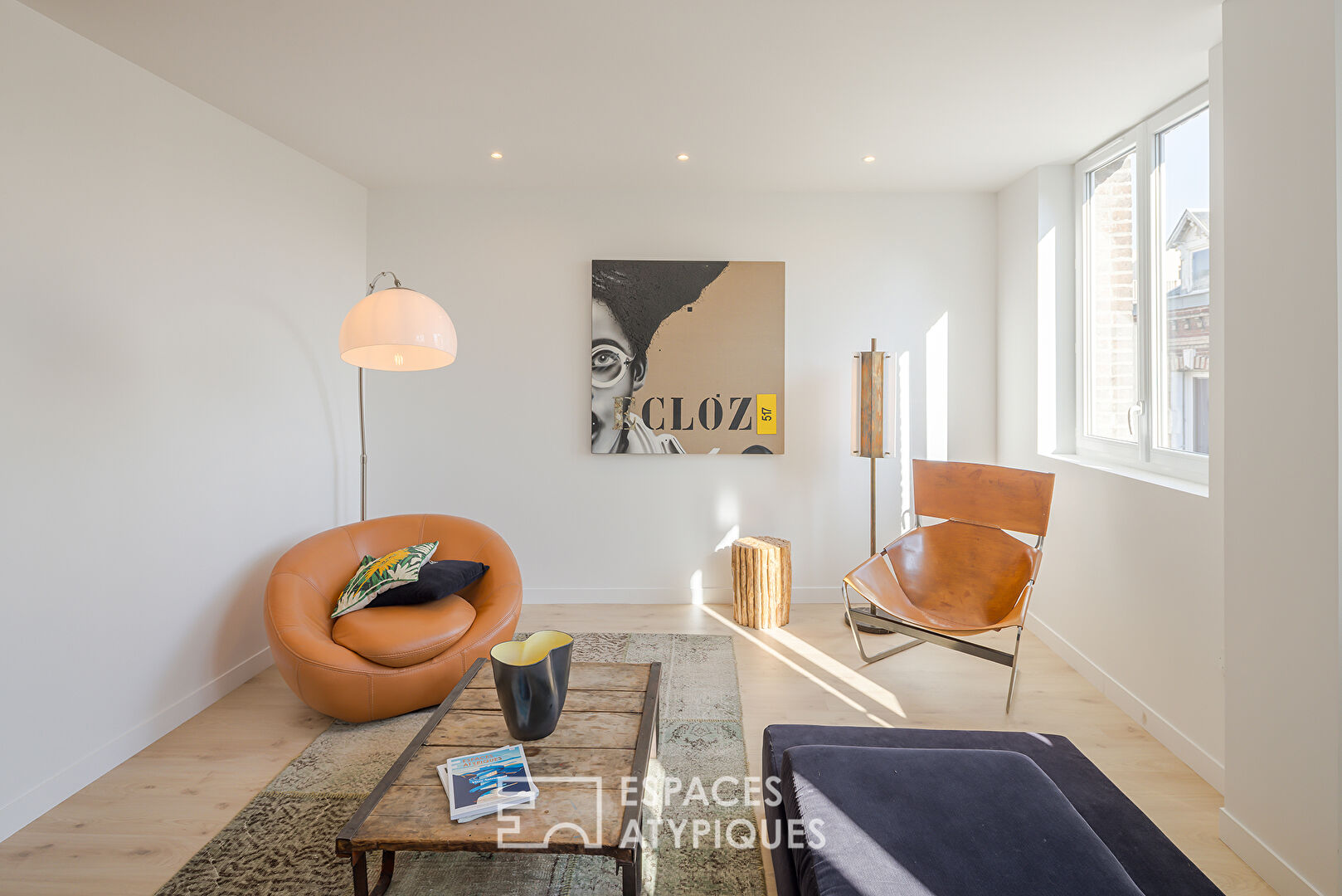 Apartment in a former school in the Jouvenet district