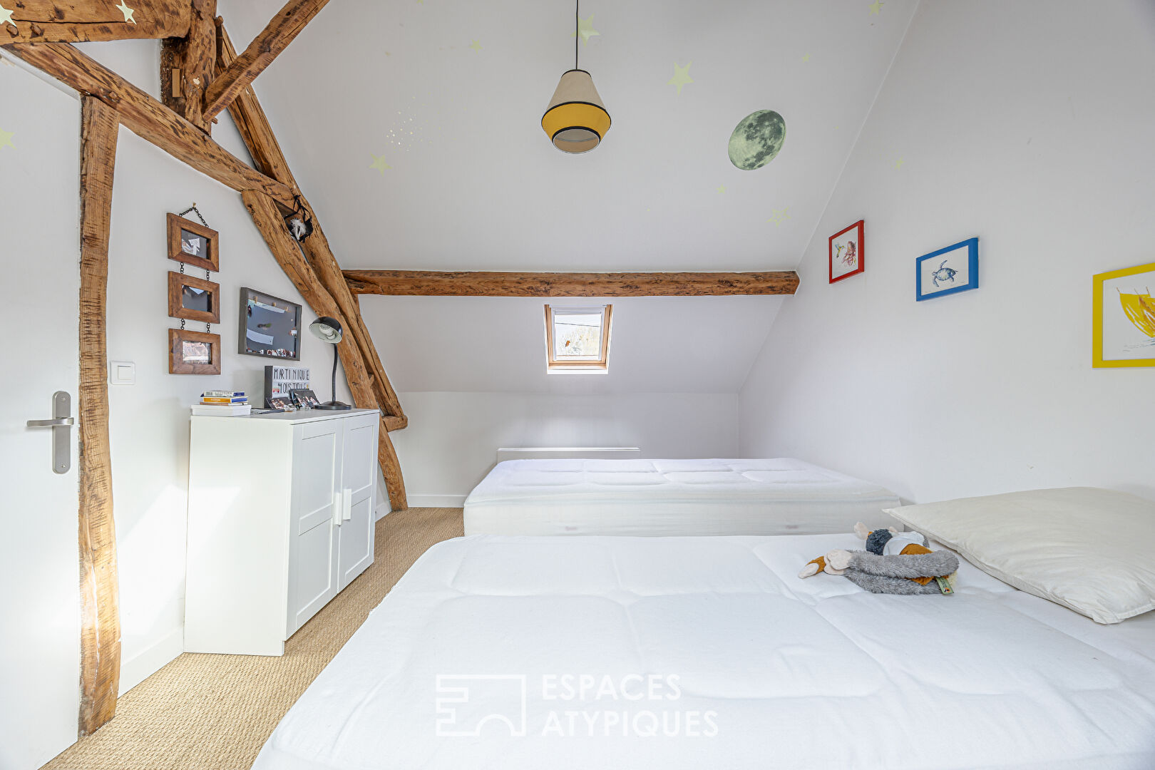 Elégante longère rénovée en bord de forêt de Crécy