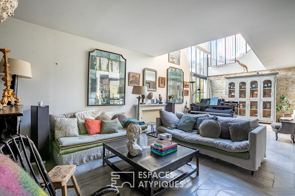 Elégante maison de famille avec jardin et maison d'amis au coeur de Senlis