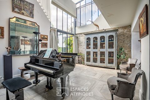 Elégante maison de famille avec jardin et maison d’amis au coeur de Senlis