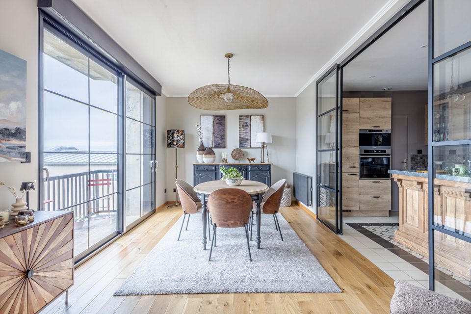 Villa rénovée avec vue sur mer et les falaises au coeur de Ault