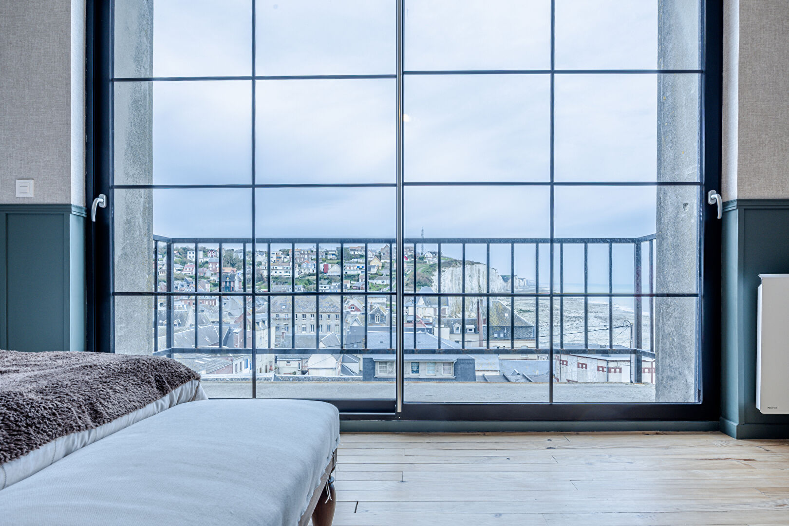 Villa rénovée avec vue sur mer et les falaises au coeur de Ault