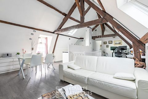 Appartement de style contemporain avec vue en coeur historique de Senlis