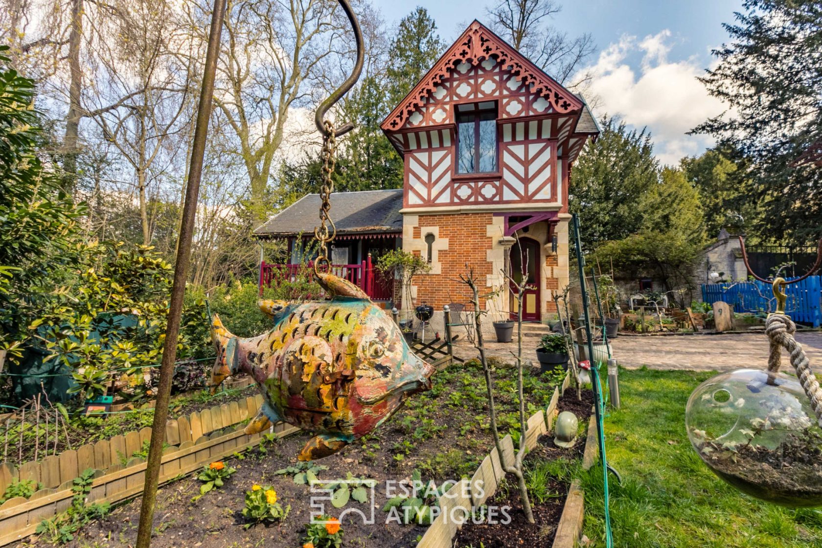 La Romantique – Un cottage du XIXème siècle à proximité du Château de Chantilly