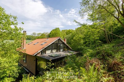 La Forestière – Ancien relais de chasse revisité et sa forêt à l’ouest d’Amiens