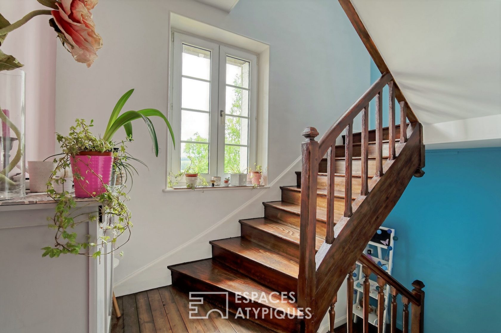 The welcoming – renovated bourgeois house near Soissons